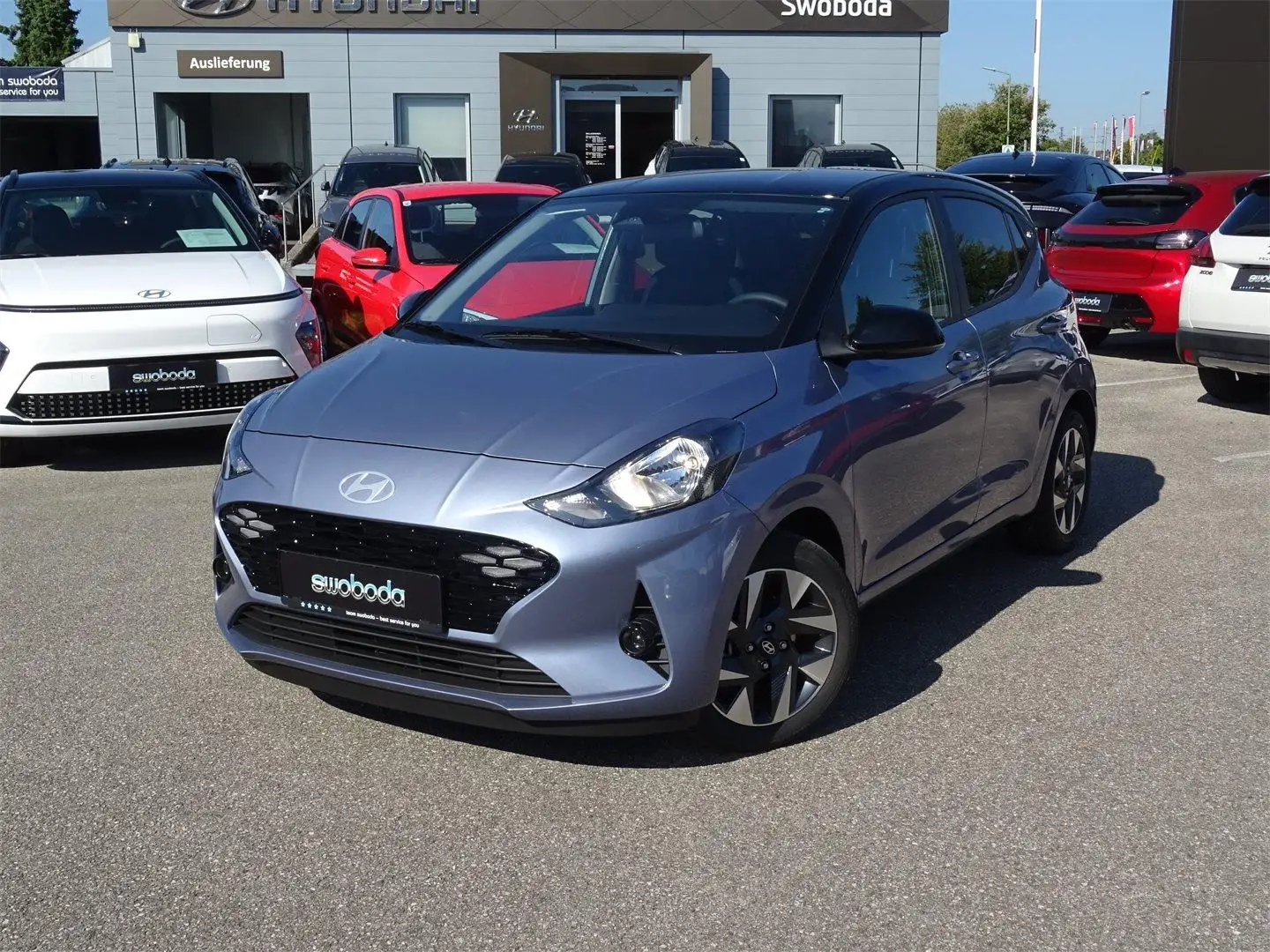 Hyundai i10 GO Plus 1,2 AMT a5bu3-O2 Barpreis inkl. WKR Blau - 1