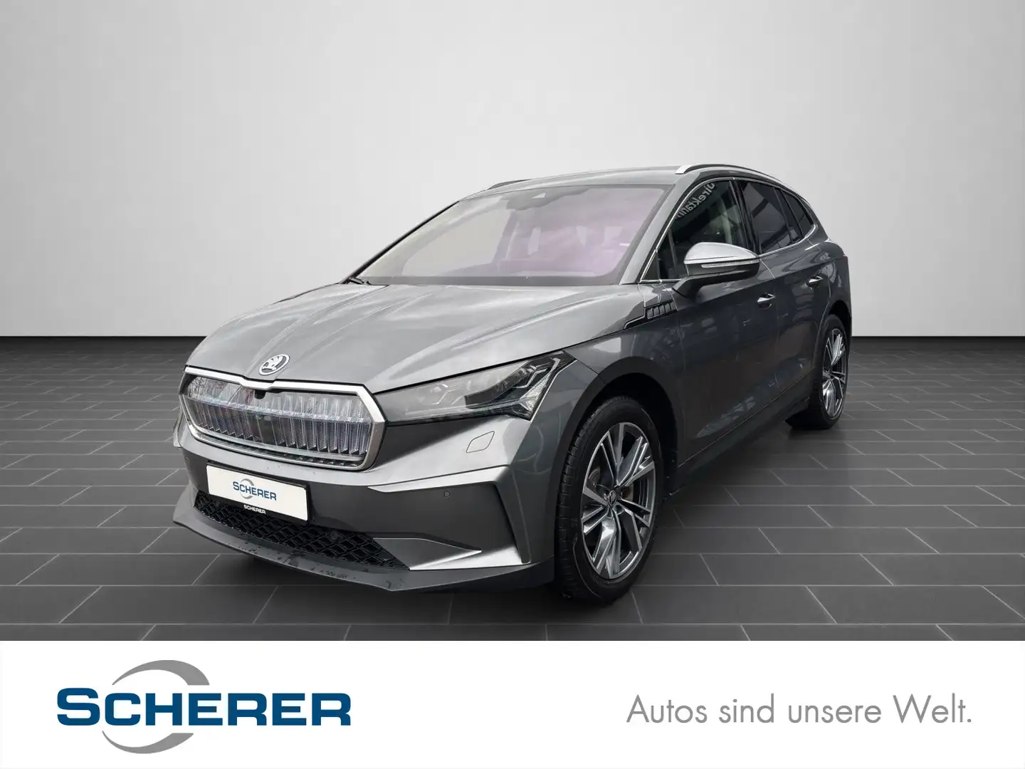 Skoda Enyaq 80X LED NAVI KAMERA SITZHEIZUNG Grau - 1