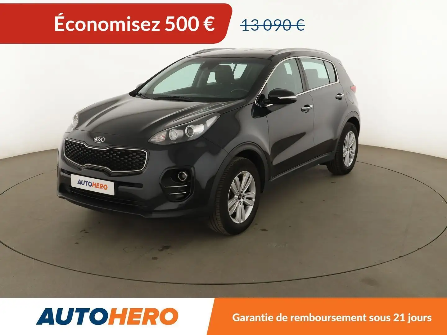Kia Sportage 1.6 GDi ISG Active 2WD Noir - 1
