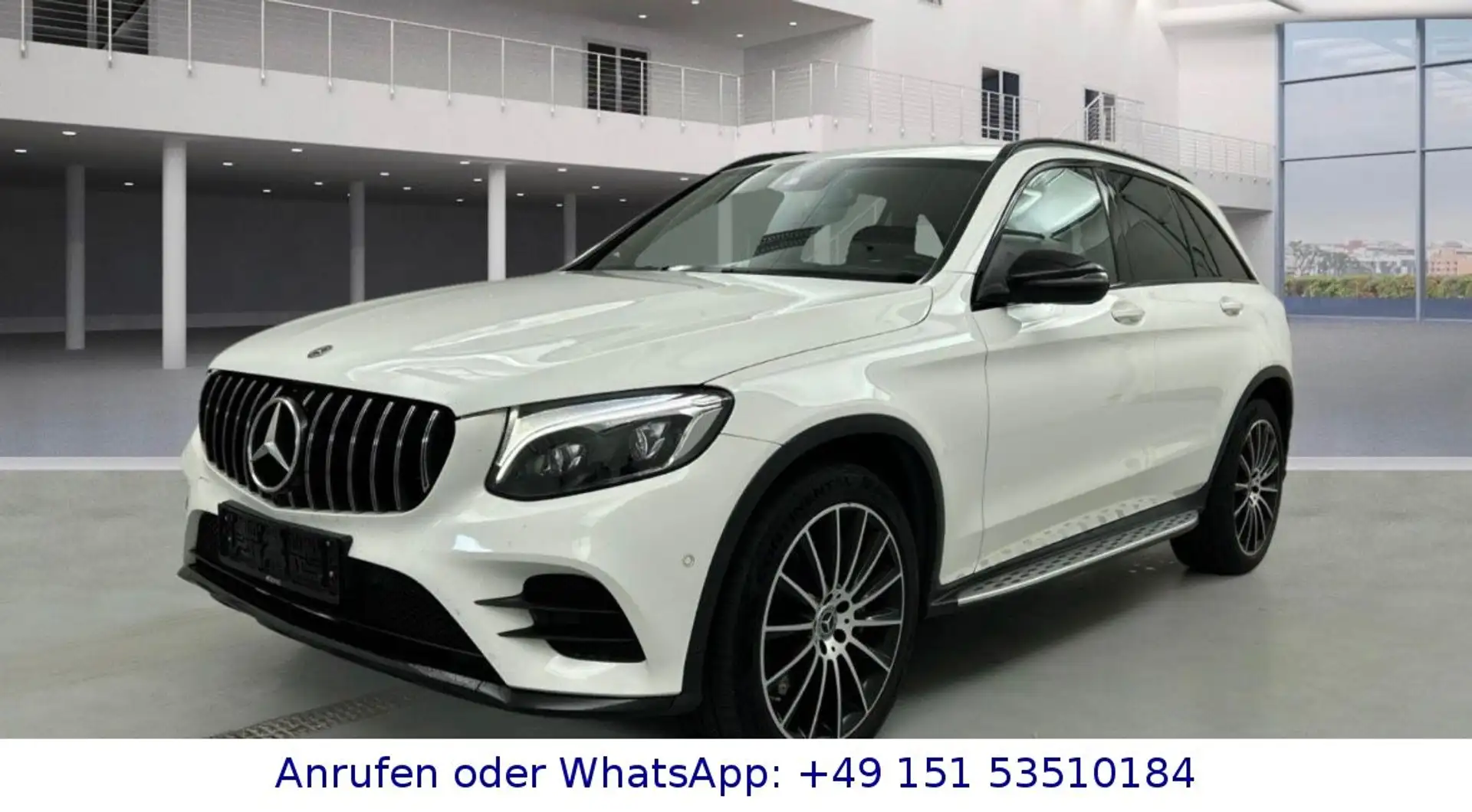 Mercedes-Benz GLC 250 d 4Matic/Kamera/AHK/Burmester/Leder Weiß - 1