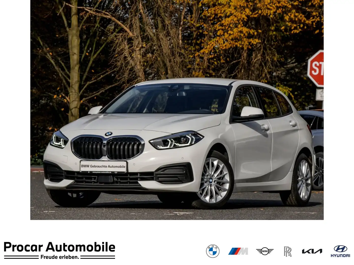 BMW 118 d ADVANTAGE+LED+SHZ+PDC+LC PROF Weiß - 1