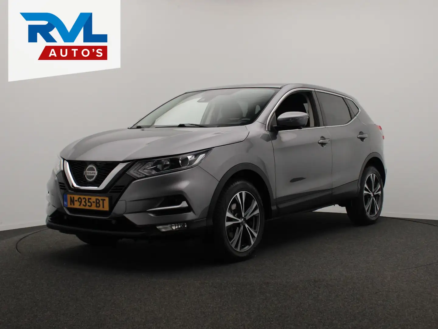 Nissan Qashqai 1.2 N-Connecta Navigatie Rondomzicht/Camera Grey - 1