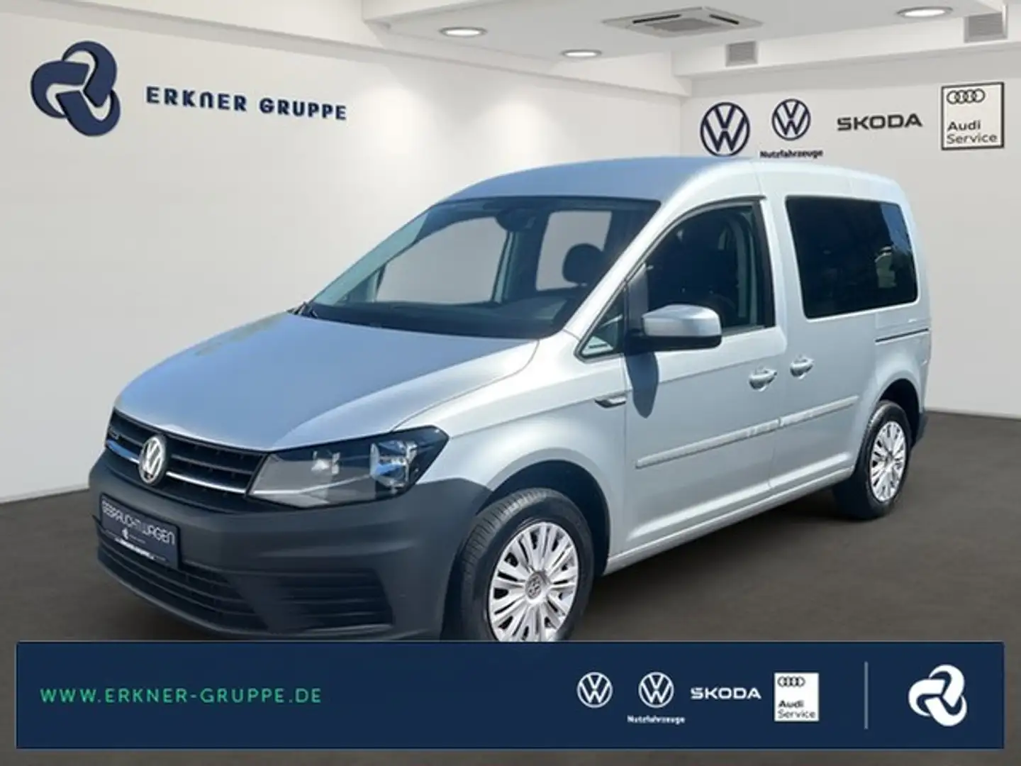 Volkswagen Caddy 1.4TGI Trendline Argent - 1