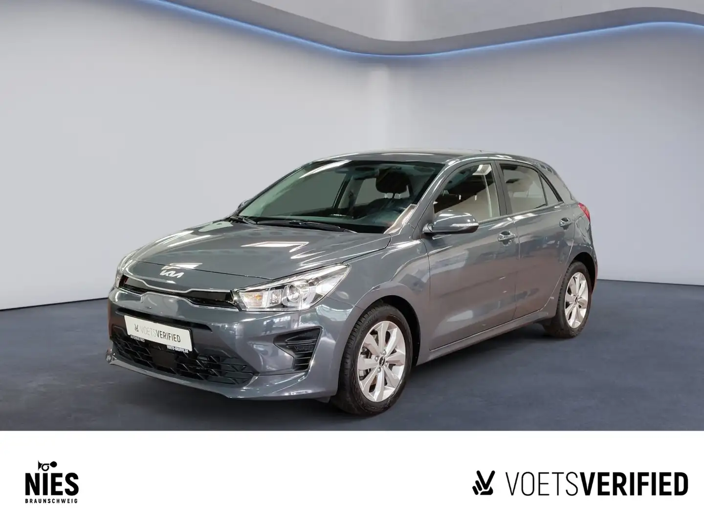 Kia Rio Vision 1.0 T-GDI SHZ+PDC H+DAB Gris - 1