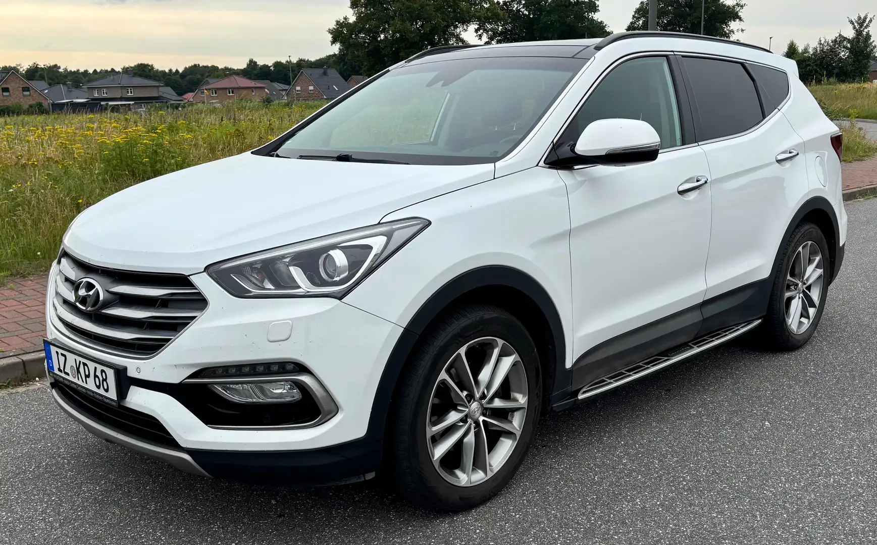 Hyundai SANTA FE Santa Fe Diesel 2.0 CRDI 4WD Premium / GSD Blanc - 1