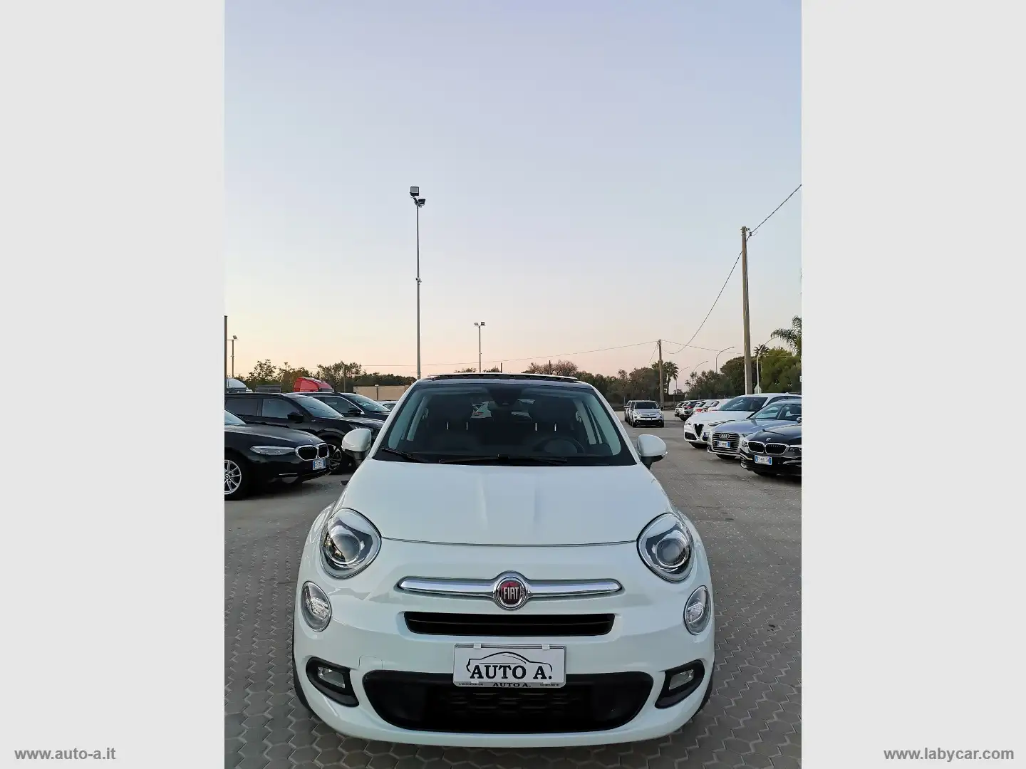 Fiat 500X 1.6 M.Jet 120 CV DCT Lounge Bianco - 2