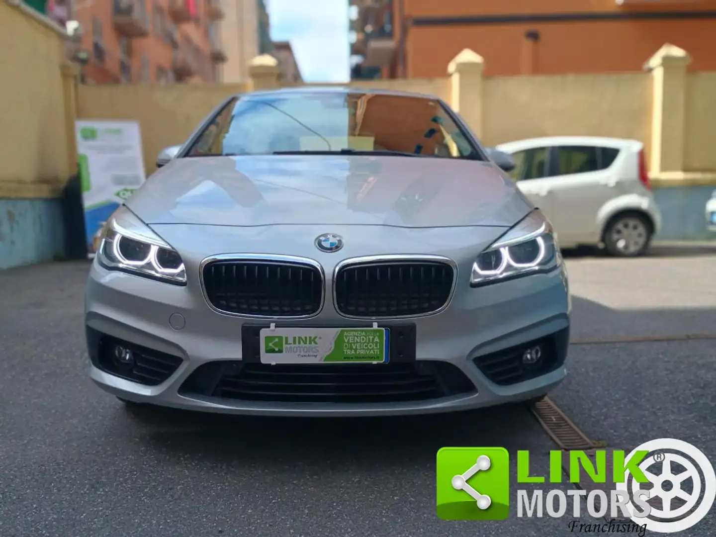 BMW 216 i Active Tourer Sport Argent - 2
