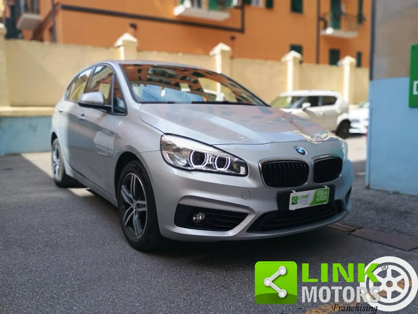 BMW 216 i Active Tourer Sport Argent - 1