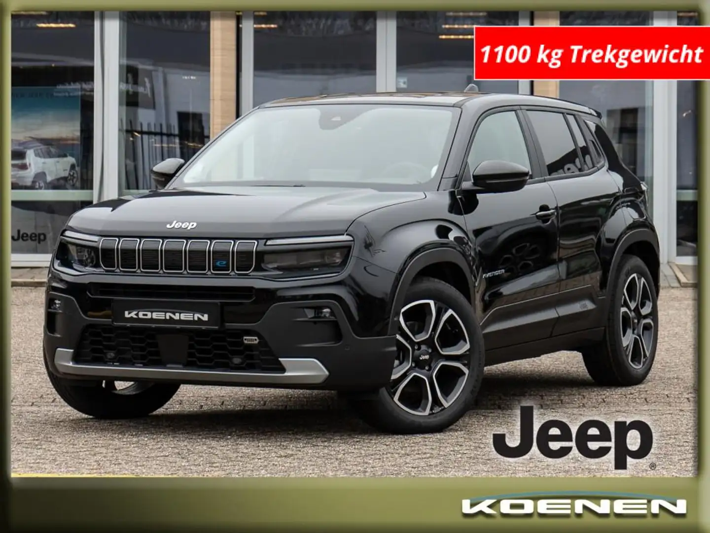 Jeep Avenger 1ST EDITION 54kwH Adaptive Cruise Control / 18 LM Schwarz - 1