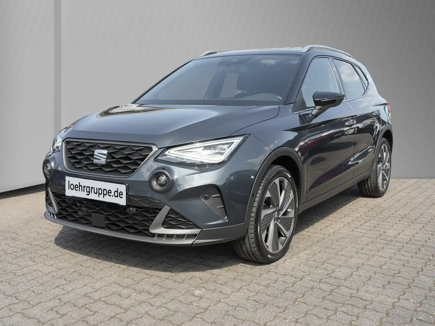 SEAT Arona 1.0 TSI DSG FR /Navi/LED/AHK/ACC/RFK Gris - 2