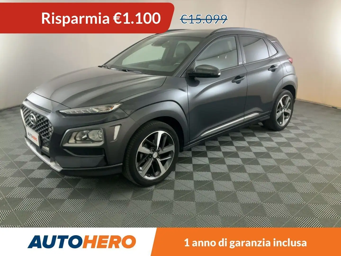 Hyundai KONA 1.0 TGDI Xpossible Grigio - 1
