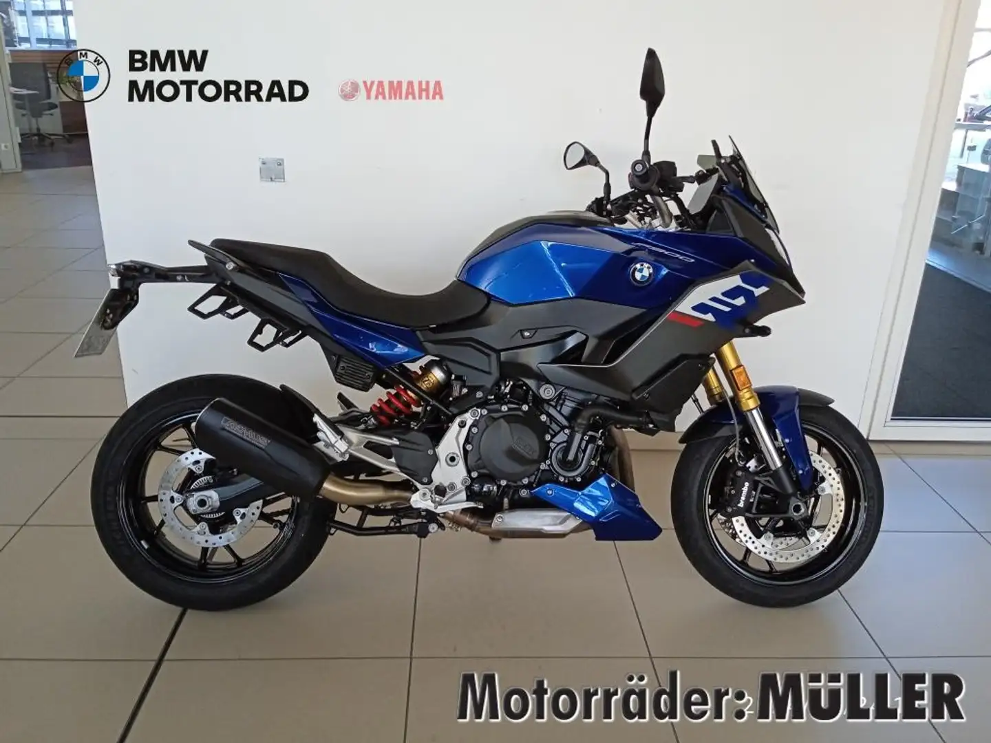 BMW F 900 XR 4 Pakete, Remus-NSD, M Endurance Kette Azul - 2