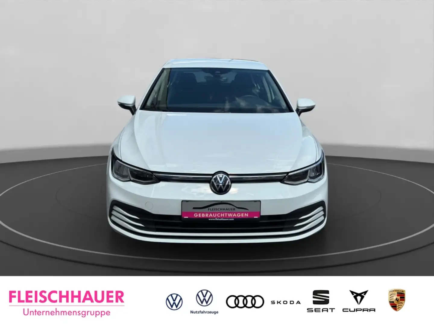 Volkswagen Golf VIII 1.5 TSILife LED+LM+PDC+DAB Blanc - 2