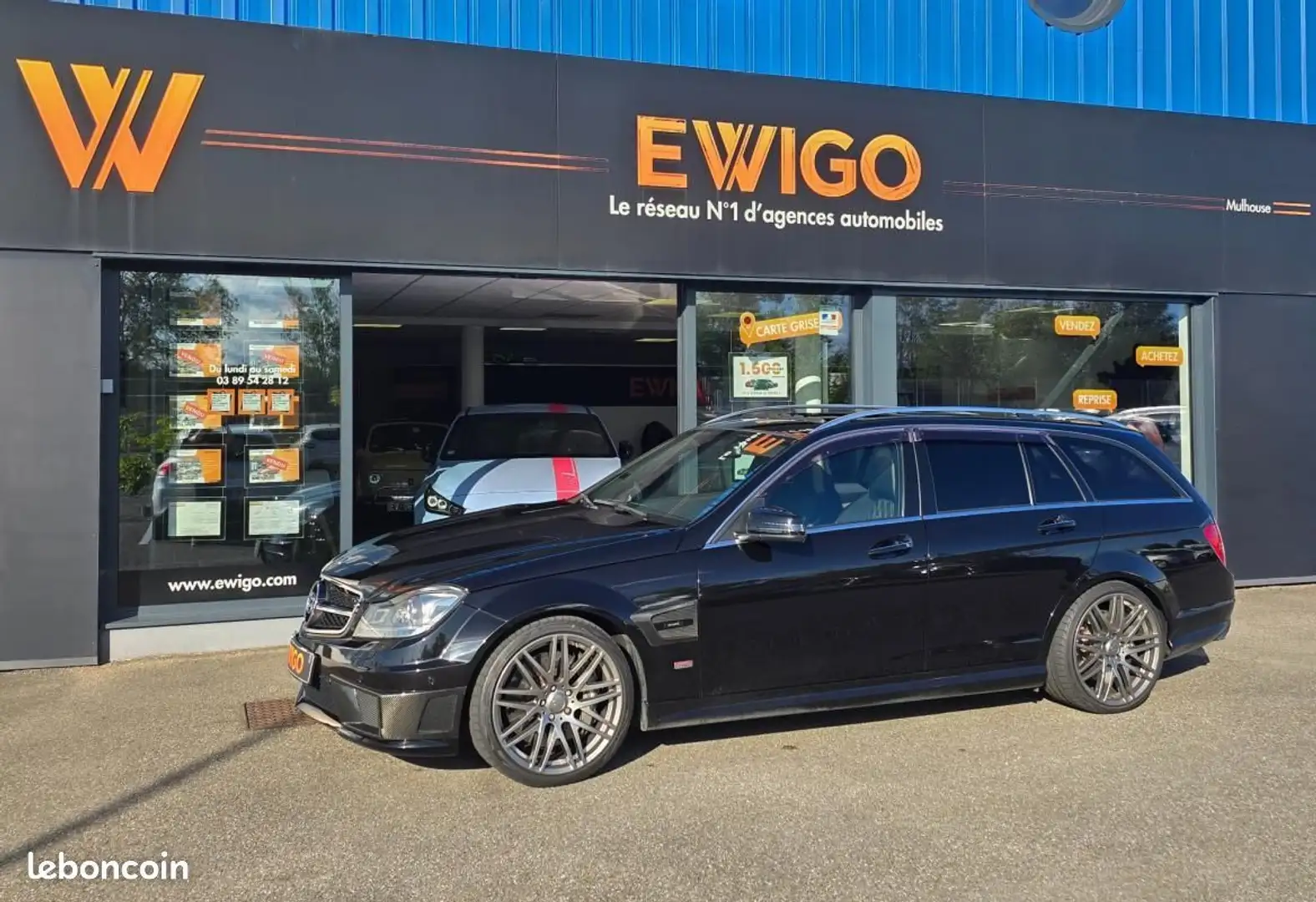 Mercedes-Benz C 63 AMG Mercedes 63 457ch AMG PREPARATION BRABUS B63S IMMA Noir - 1