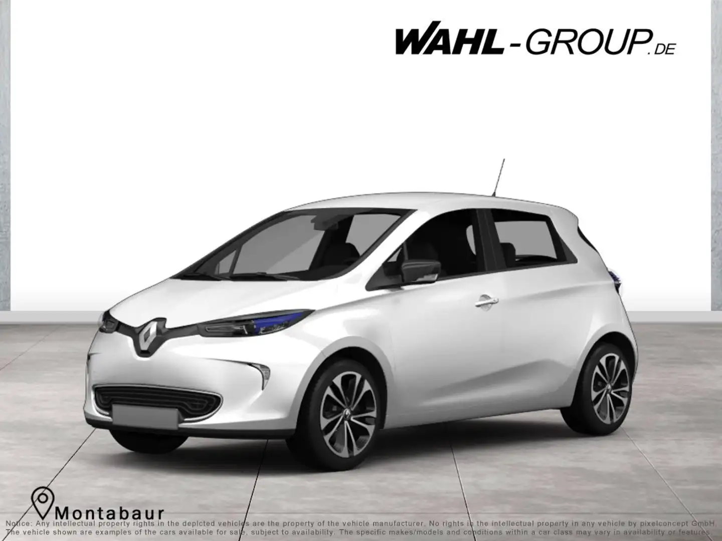 Renault ZOE Life 22 kWh Miet-Batterie Klimaaut. Weiß - 1