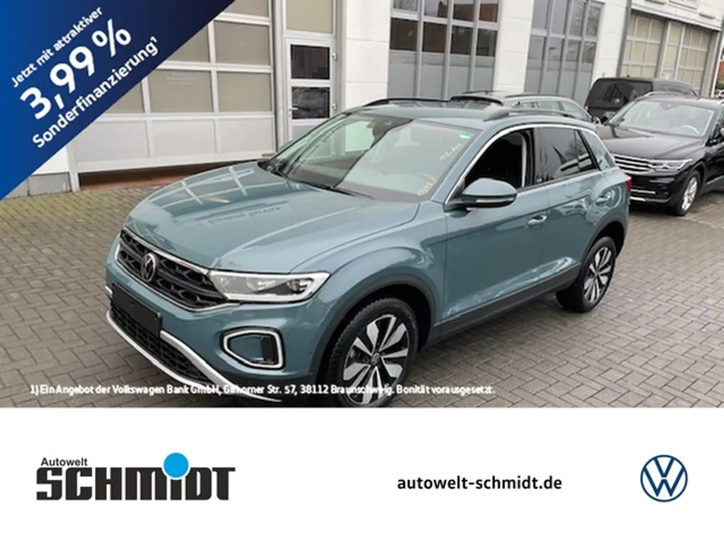 Volkswagen T-Roc 1.5TSi Move 500 Euro Finanzierungsbonus Blau - 1