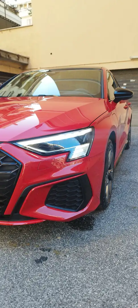 Audi A3 Sportback 45 1.4 tfsi e S line edition s-tronic Rosso - 1