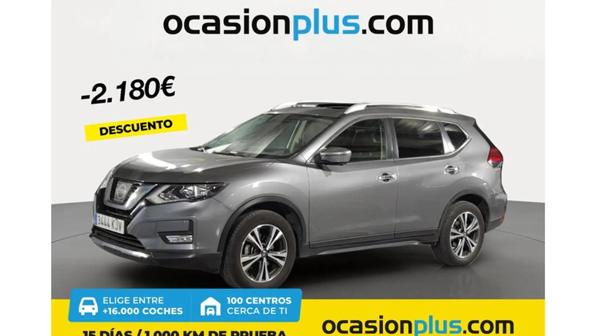 Nissan X-Trail 1.6 DIG-T N-Connecta 4x2 7 pl. Gris - 1