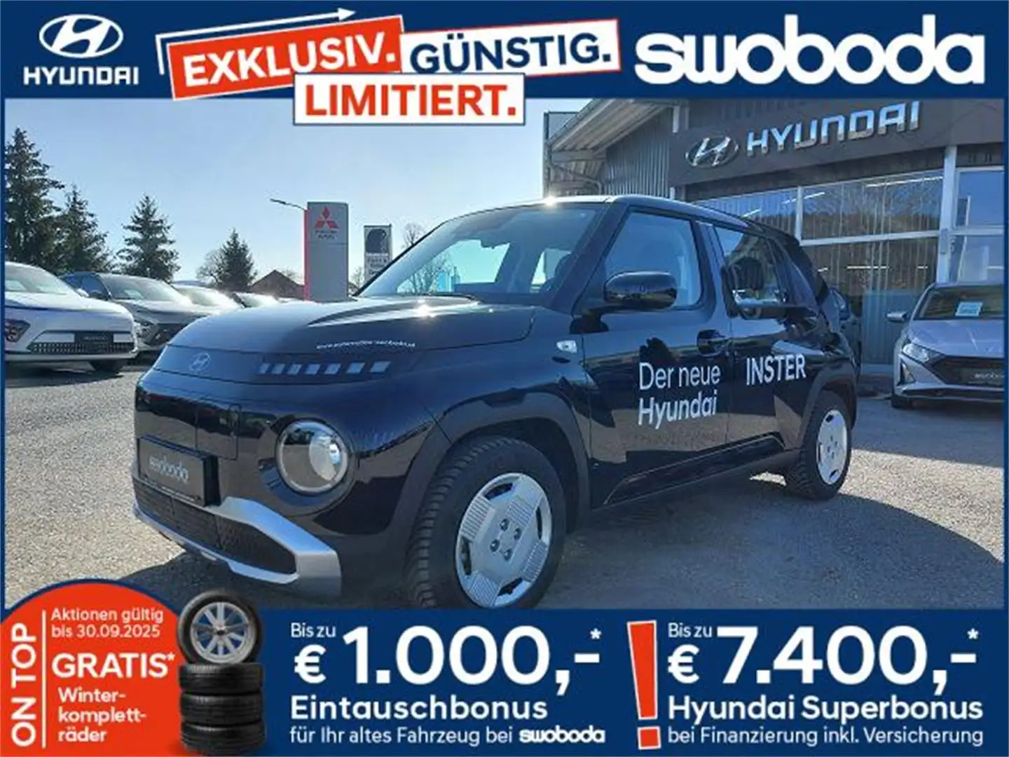 Hyundai Inster INSTER Smart Line 49kWh r5s42-P1-O1 Schwarz - 1