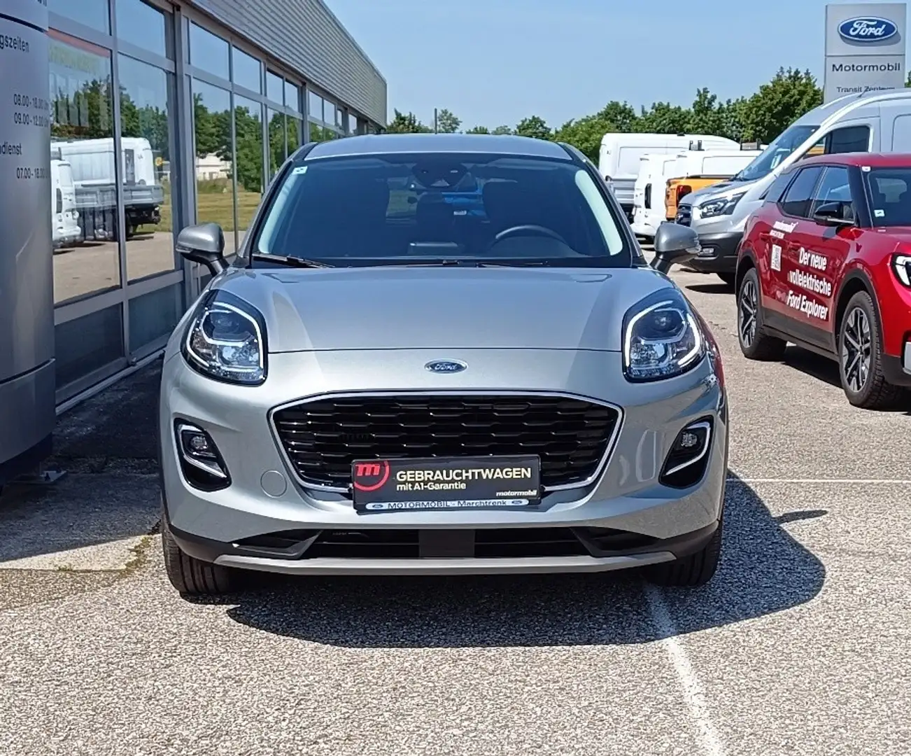 Ford Puma 1,0 EcoBoost Hybrid Titanium Argent - 2