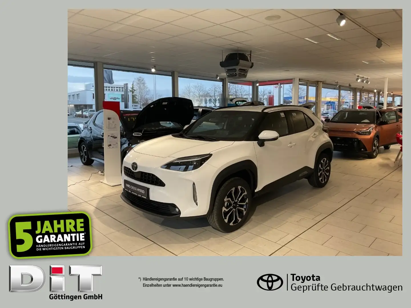 Toyota Yaris Cross 1.5L Hybrid Teamplayer Shz, Klimaauto Weiß - 1