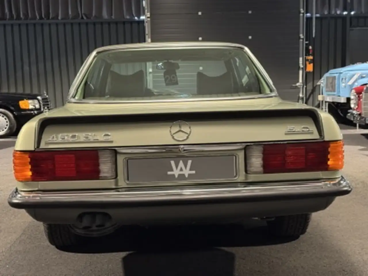 Mercedes-Benz SLC 450 volle Historie, Sammlungszustand, SD, Sportfahwerk, foto 7
