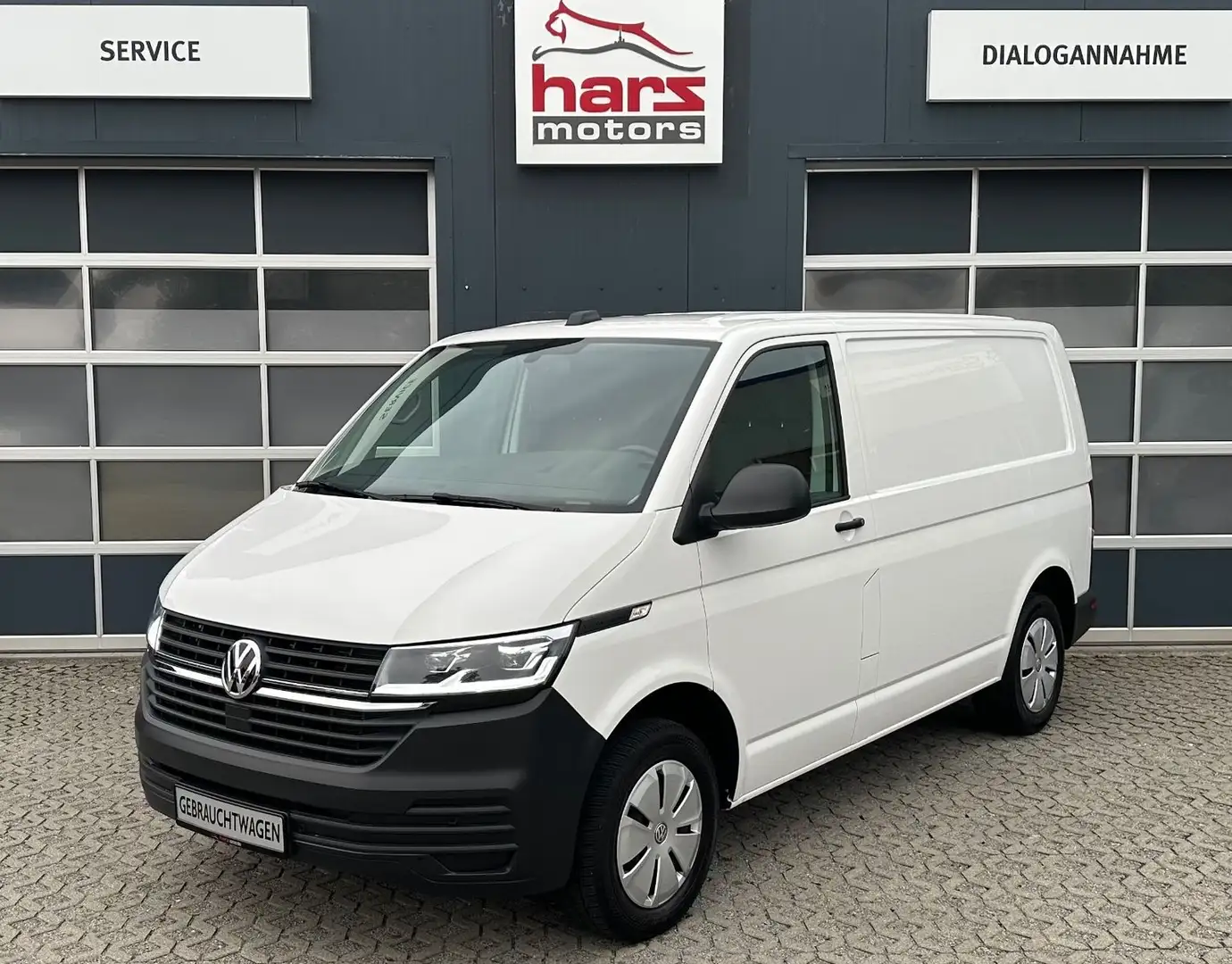 Volkswagen T6 Transporter T6.1 Transporter Kasten 2.0TDI DSG*AHK*LED*Sthzg Weiß - 1