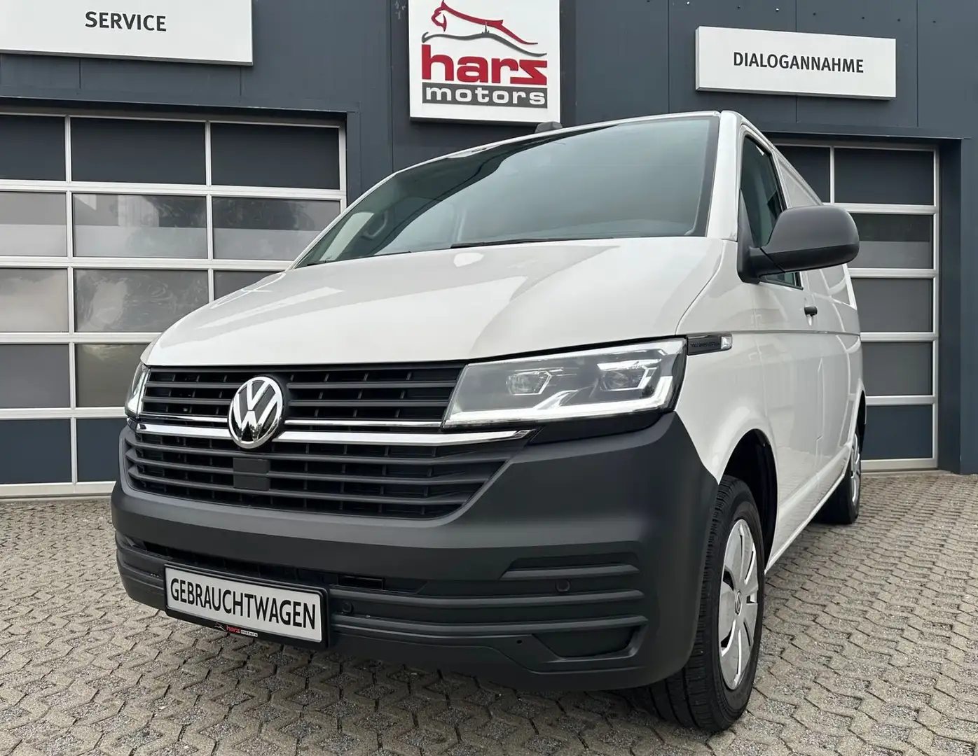Volkswagen T6 Transporter T6.1 Transporter Kasten 2.0TDI DSG*AHK*LED*Sthzg Weiß - 2