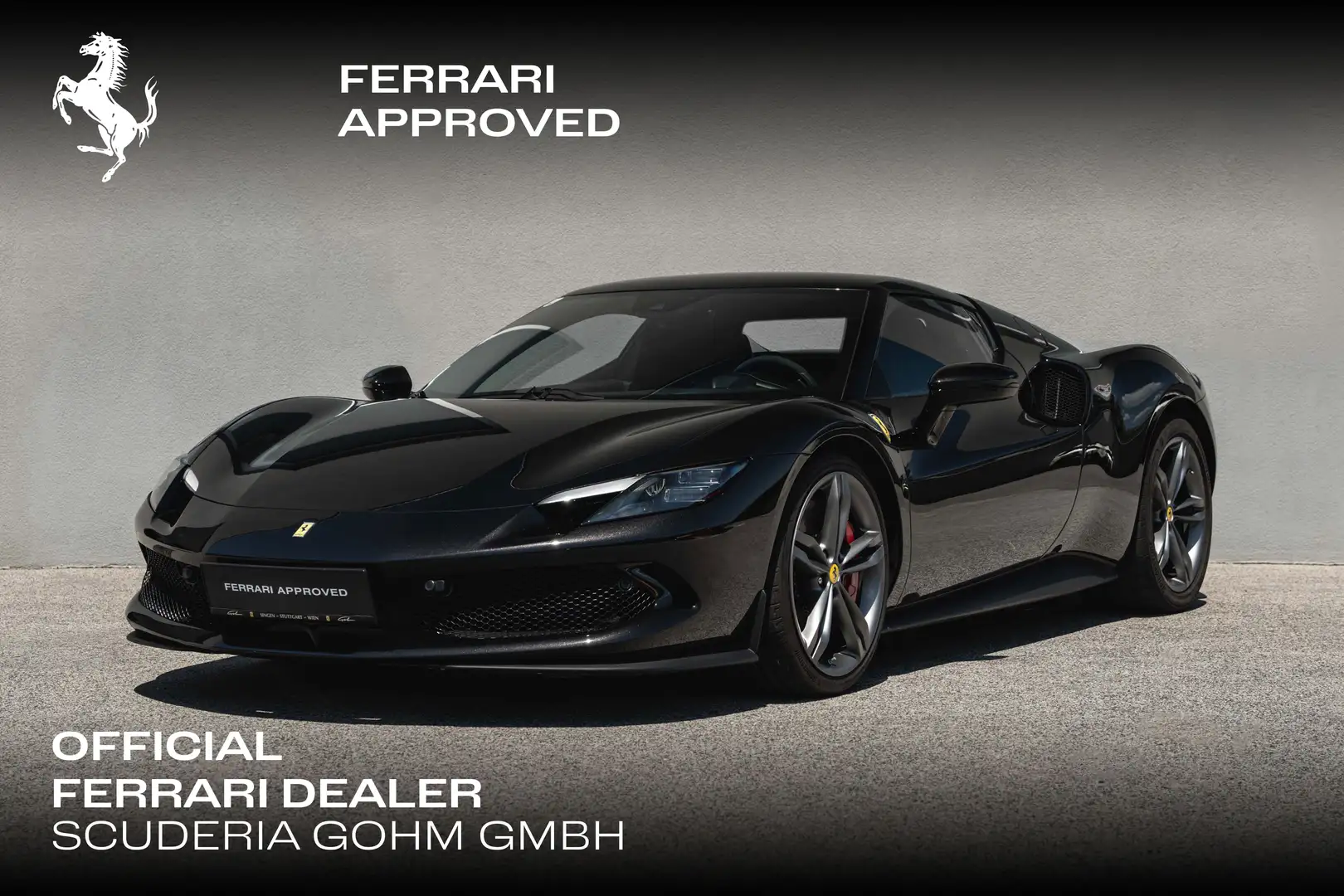 Ferrari 296 GTB Coupe PHEV F1 DCT Schwarz - 1