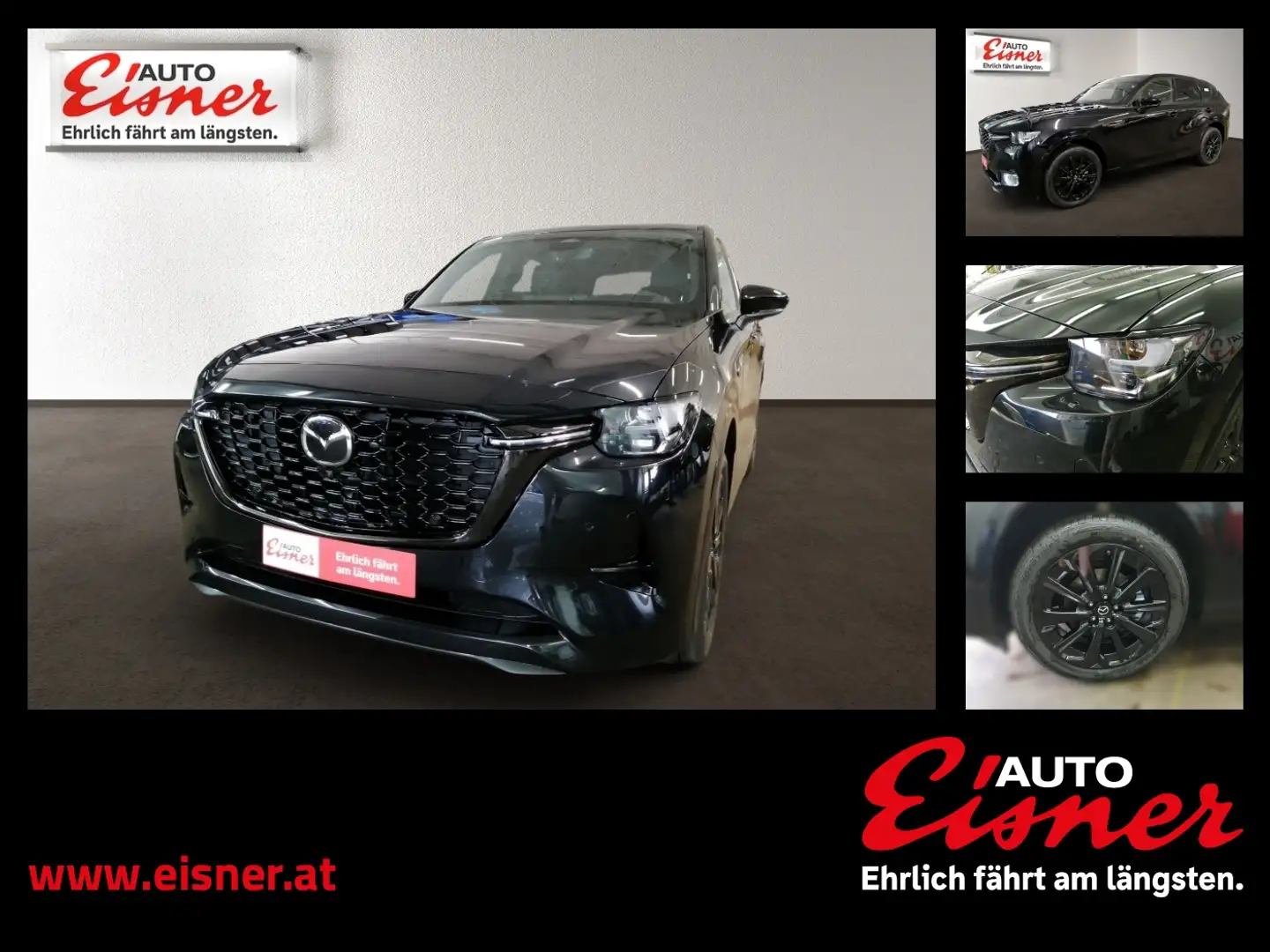 Mazda CX-60 D254 AWD HOMURA PLUS Sitzlüftung, Allrad Schwarz - 1