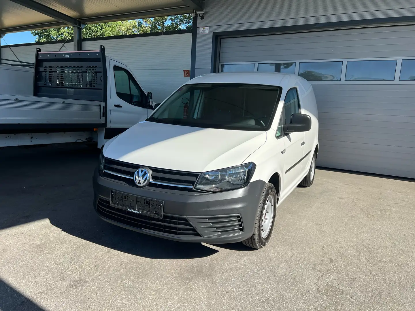 Volkswagen Caddy Kasten 2,0 TDI KLIMA/PARKTR./ERHÖHTE NUTZLAST Weiß - 2
