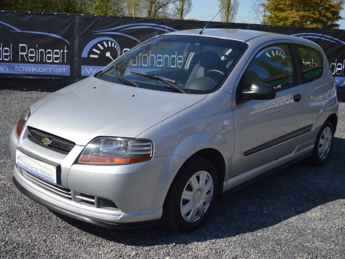 Chevrolet Kalos hatchback 1.2i 8v S, Airco, Trekhaak + Garantie Argintiu - 1