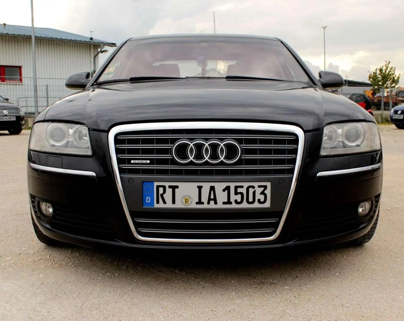 Audi A8 4.2 quattro/LPG/WEBASTO/NAVI/LEDER/LUFTFEDER. Negru - 2