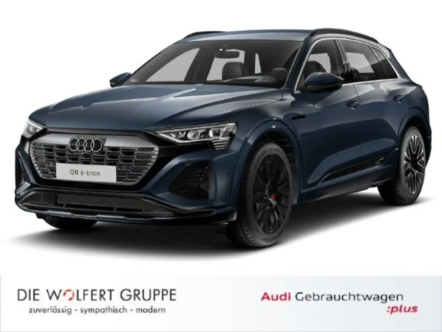 Audi Q8 e-tron S line 55 quattro ACC*360°*HUD*MATRIX Blau - 1