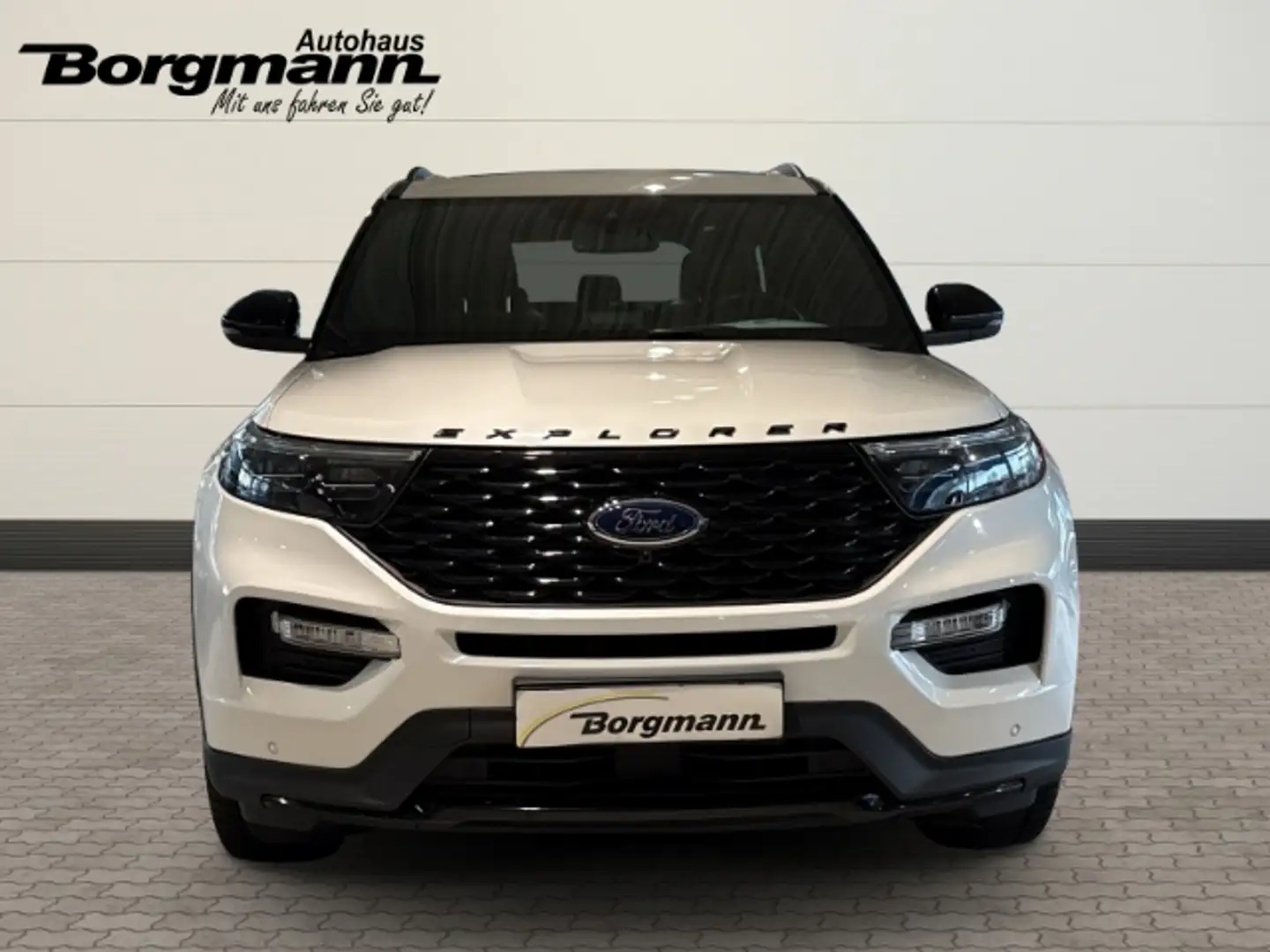 Ford Explorer ST-Line Plug-in-Hybrid 4x4 7-Sitzer El. Panodach N Blanco - 2