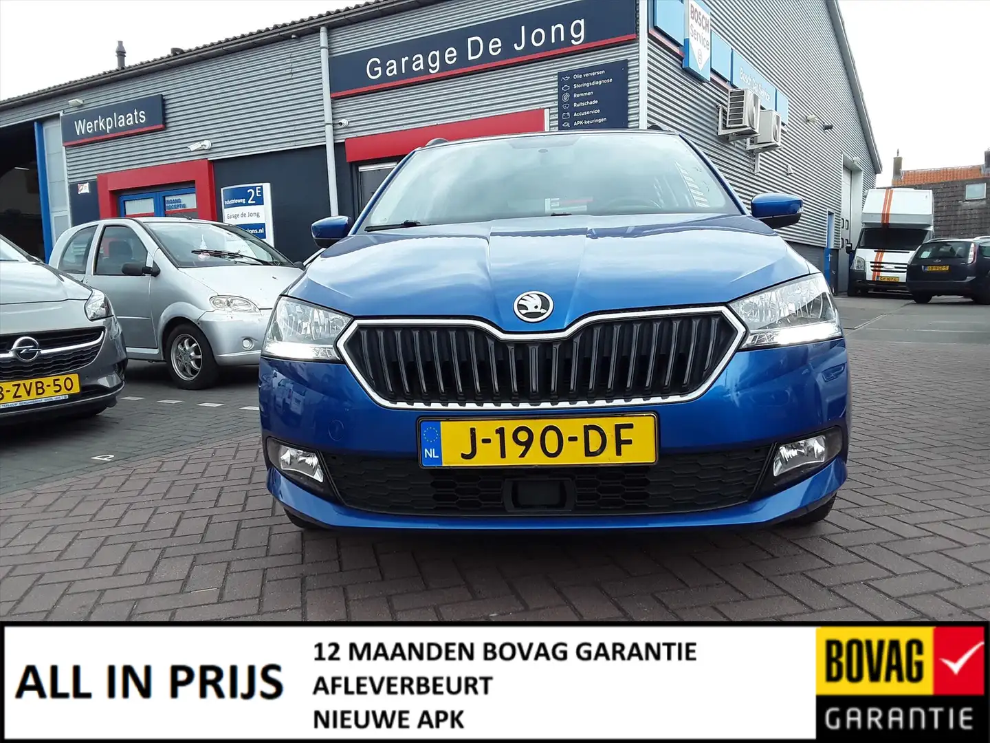 Skoda Fabia Combi 1.0 TSI Greentech 95pk Ambition Blau - 1