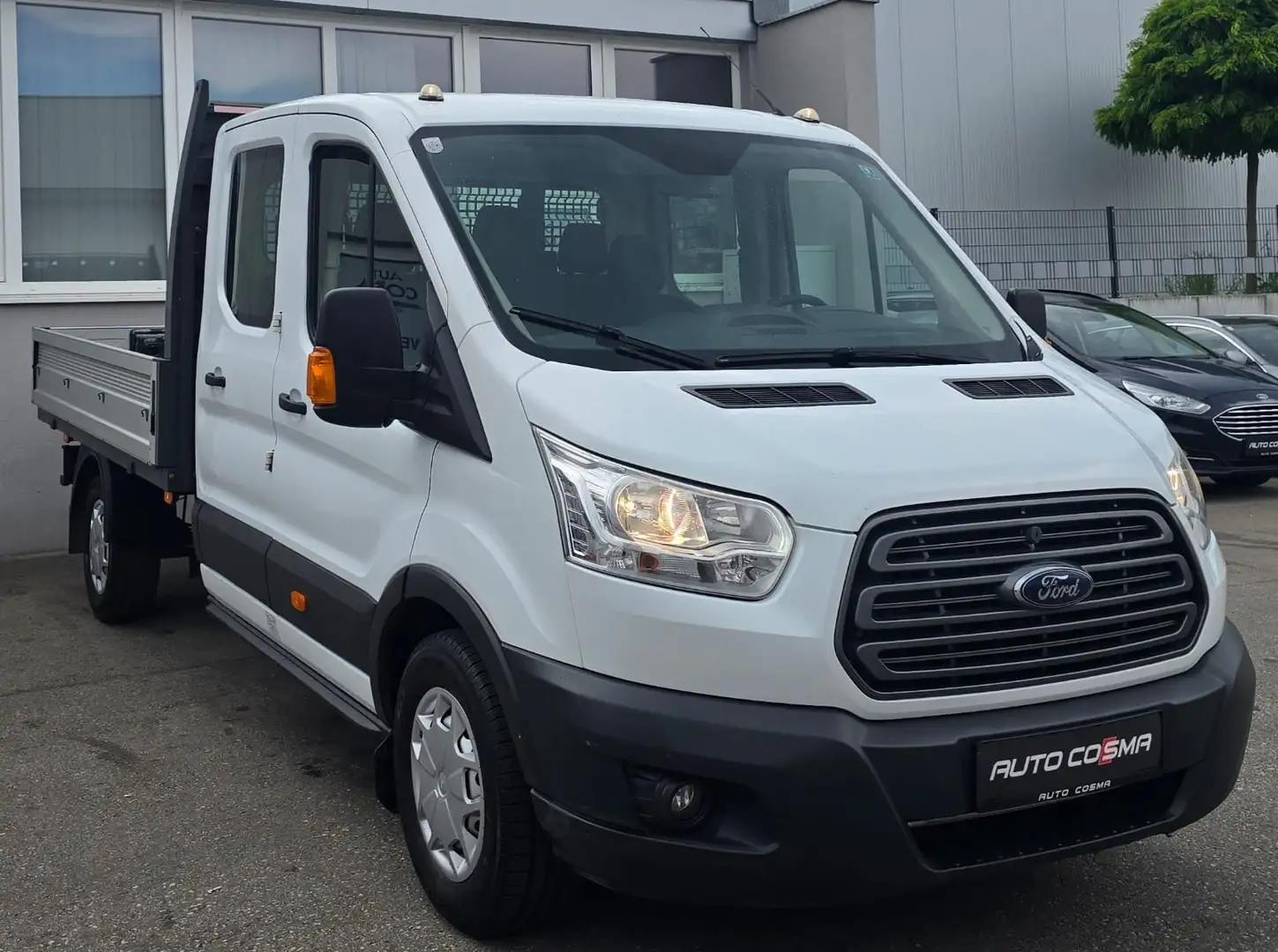 Ford Transit 350 L3 Doppelkabine Trend 7 SITZER AHK Weiß - 1