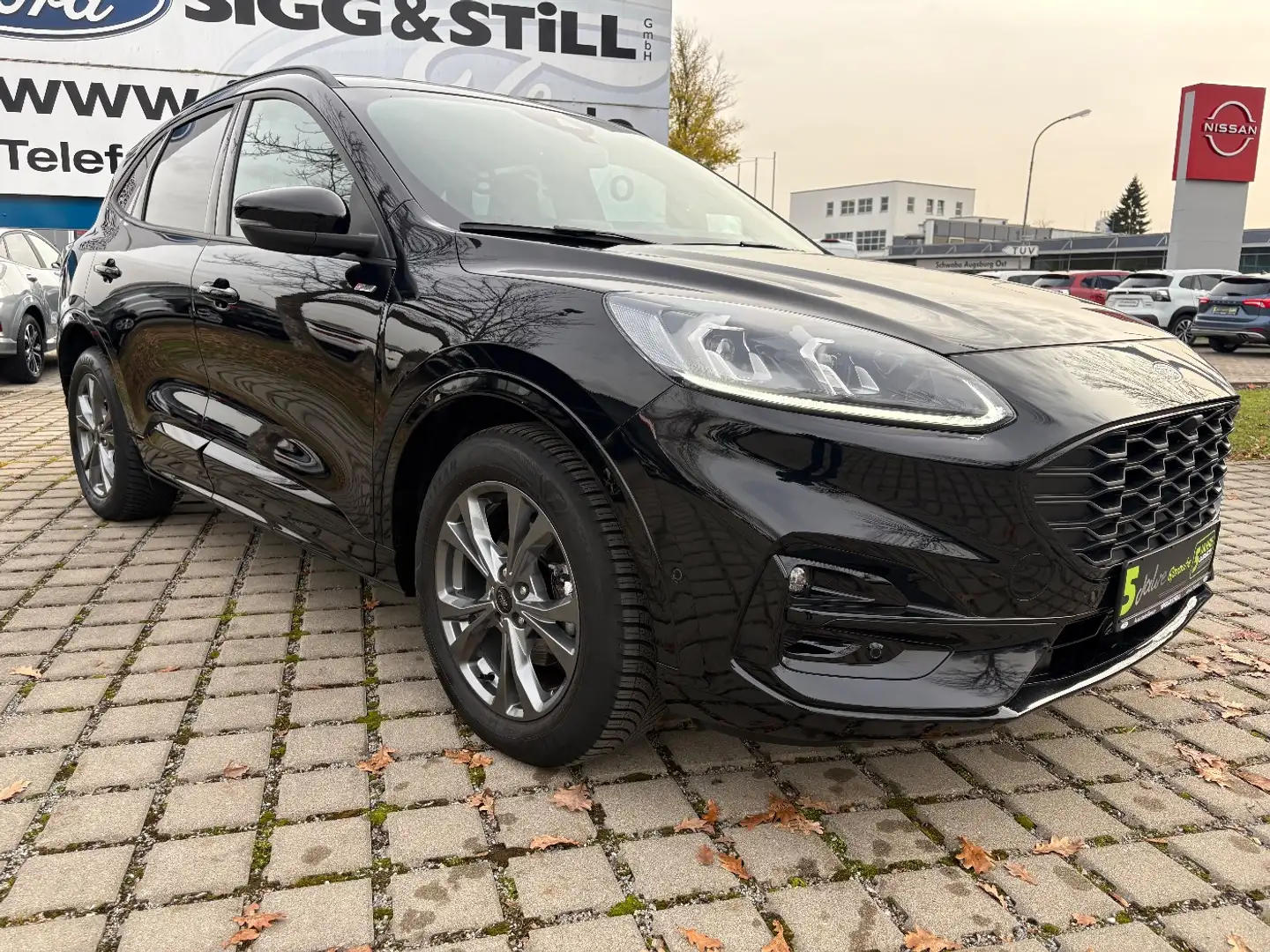Ford Kuga 1.5 ST-Line X AHK*B&O*LED*HUD*NAV*CAM*4xSHZ Negro - 2
