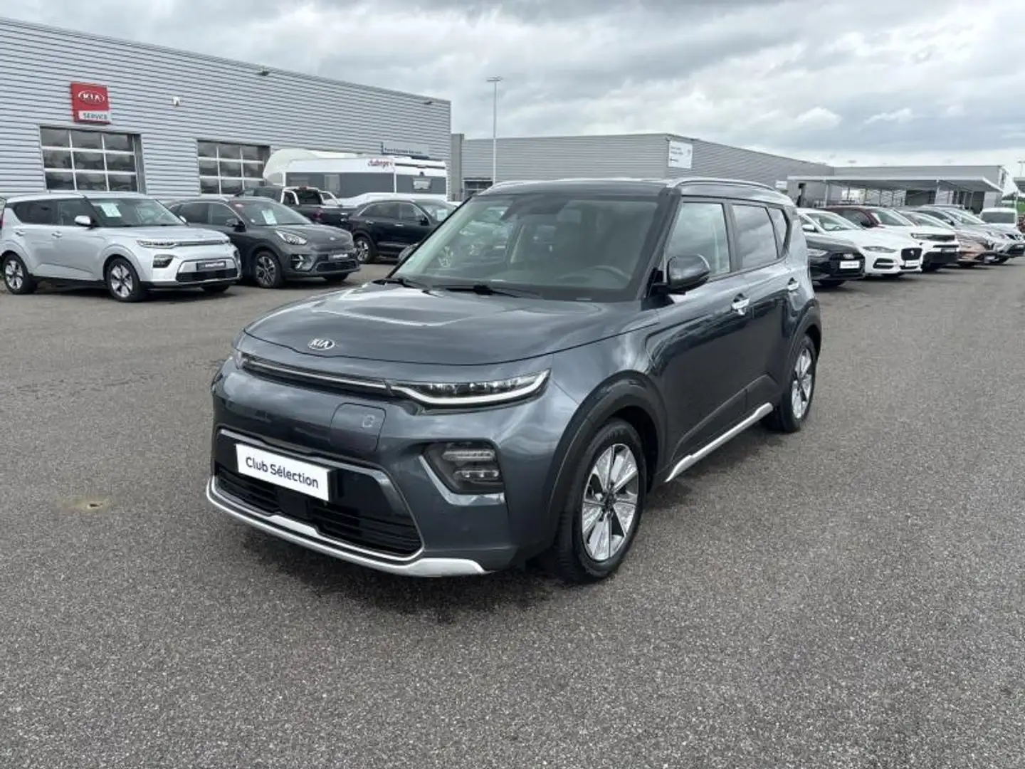 Kia Soul e-Premium 204ch Gris - 1