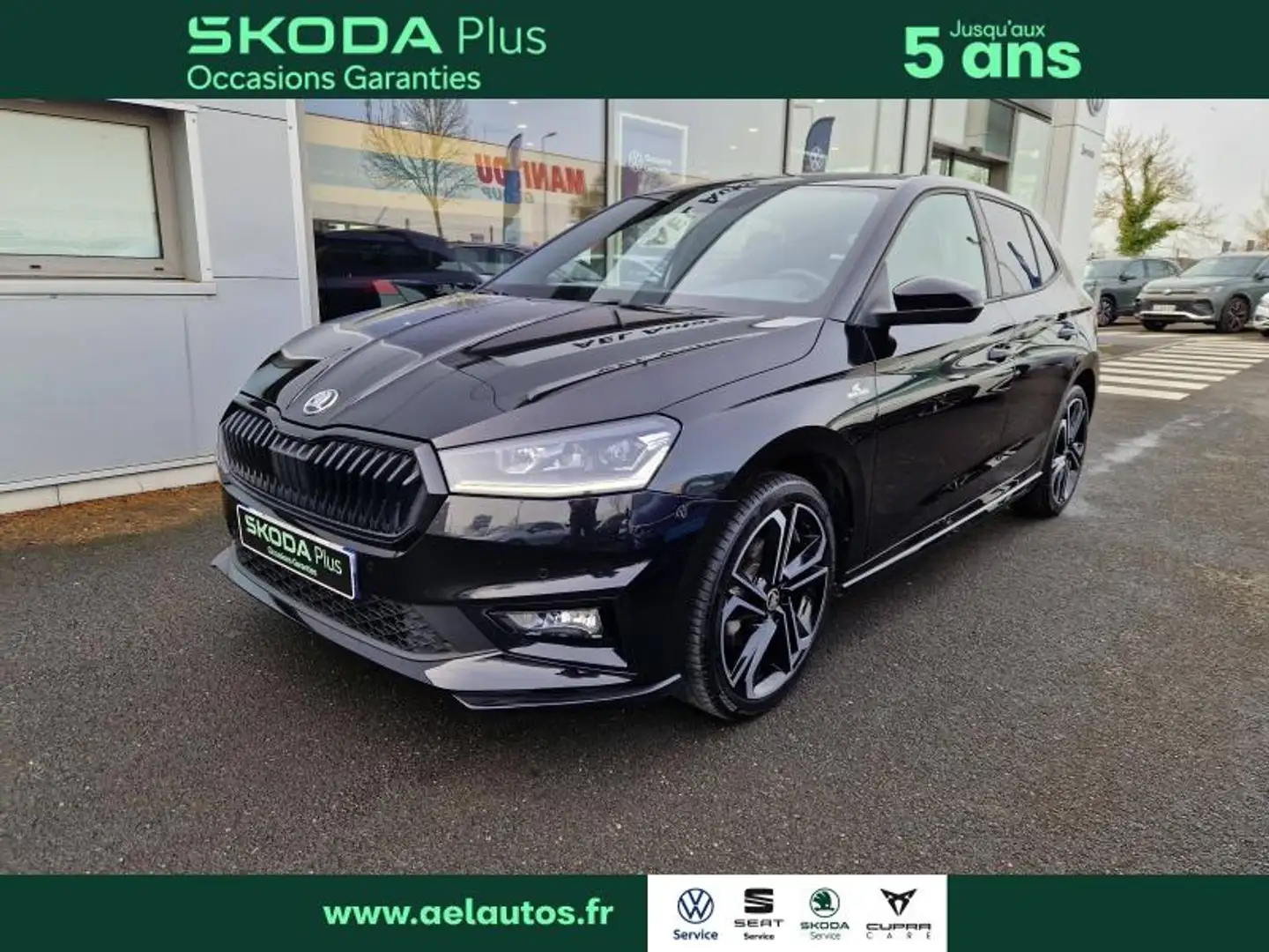 Skoda Fabia 1.5 TSI Evo2 150ch Monte Carlo DSG7 Noir - 1