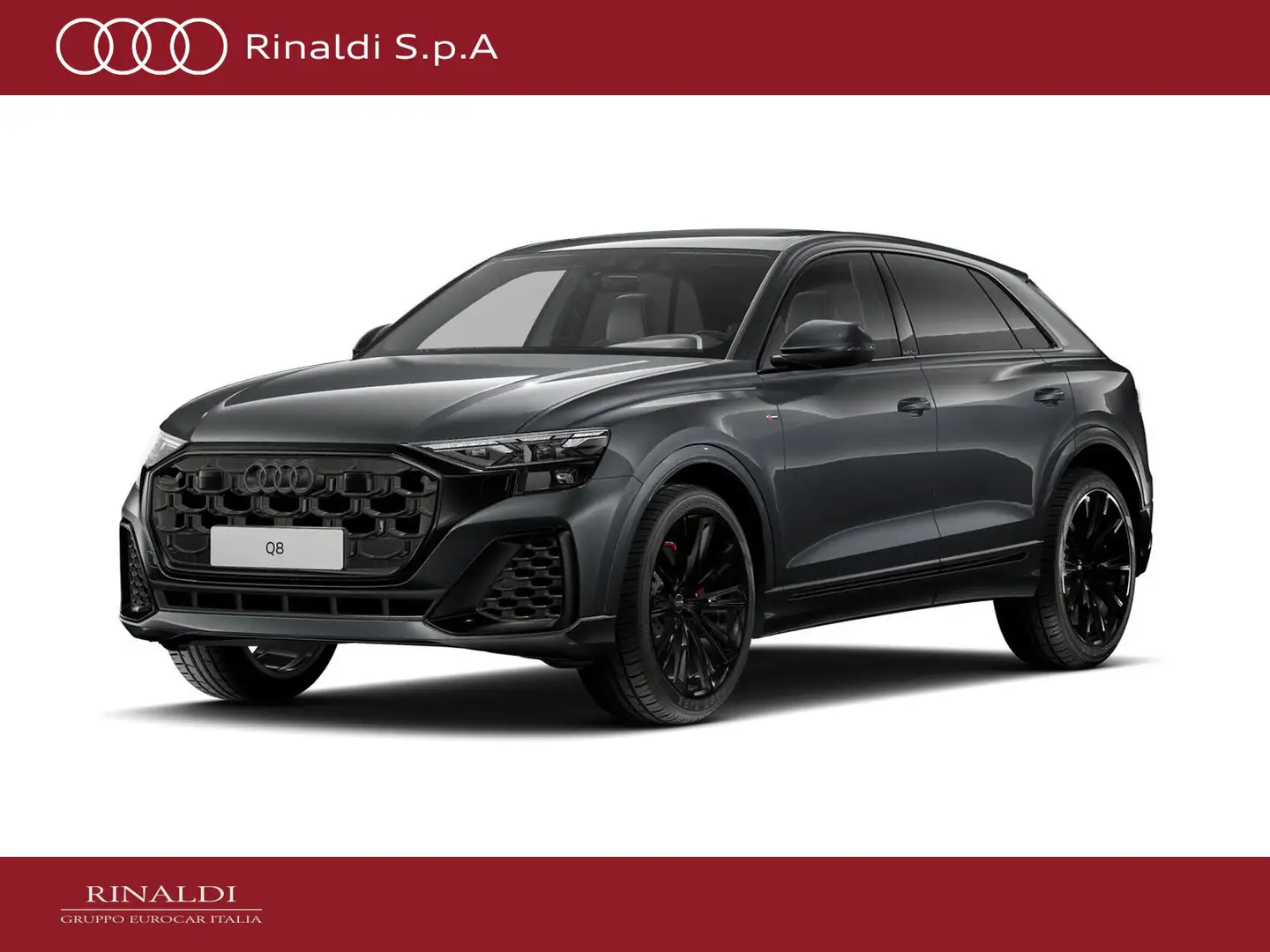 Audi Q8 55 3.0 tfsi mhev s line edition quattro tiptronic Grigio - 1