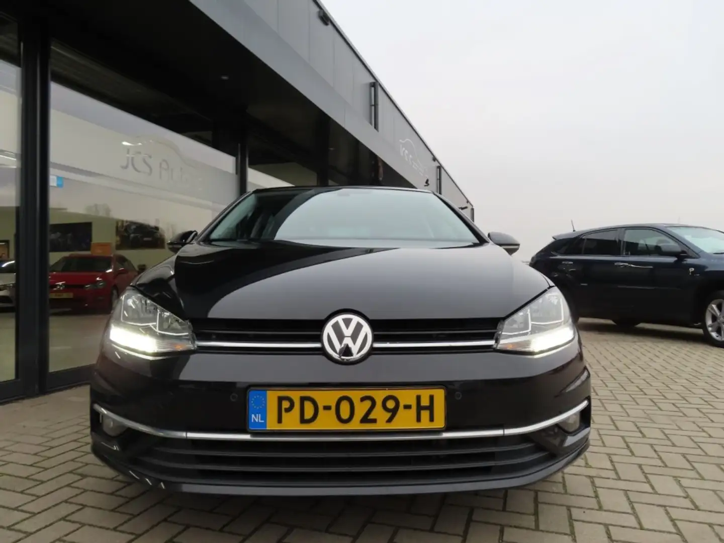 Volkswagen Golf 1.4 TSI Highline DSG Ecc Leder Navi Pano 2017 Negro - 2