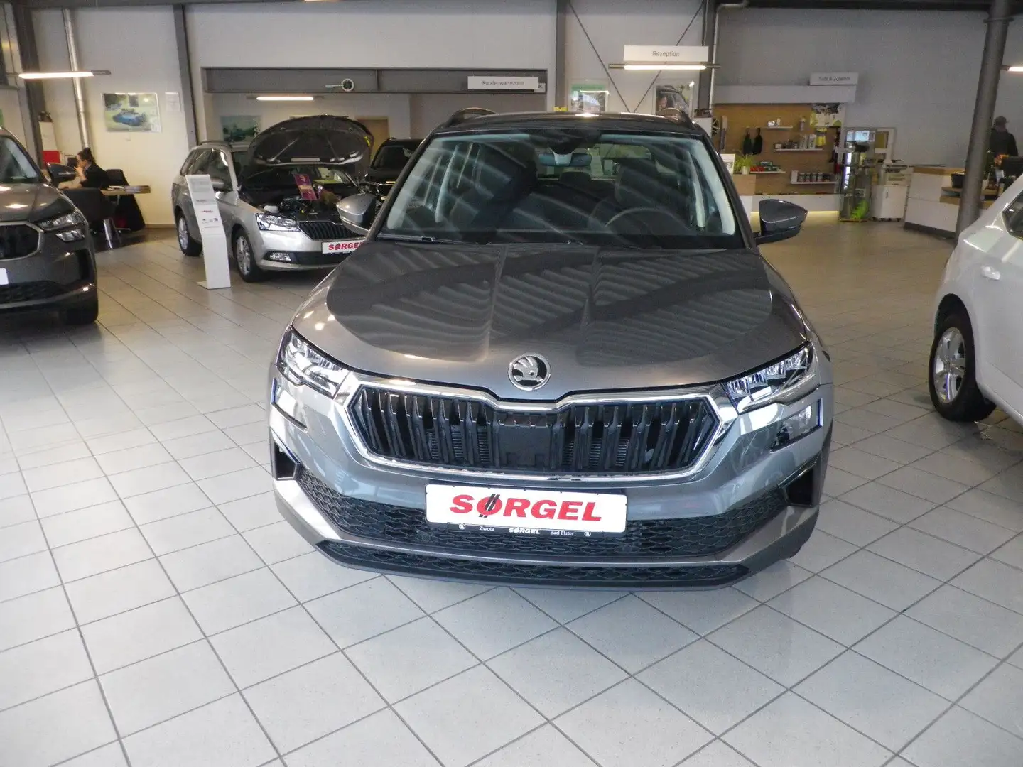 Skoda Karoq SELECTION 1.5TSI 110kW 150PS DSG Grau - 2