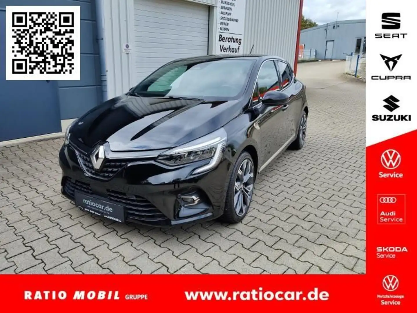 Renault Clio CLIO V 1.0 TCE EDITION ONE NAVI VOLL-LED EPH Schwarz - 1