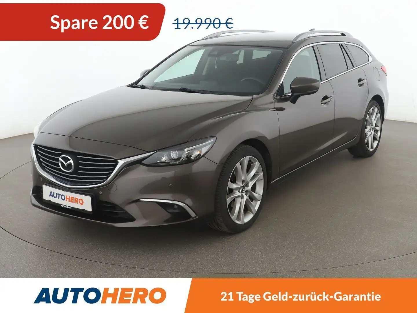 Mazda 6 2.0 Kizoku Aut*NAVI*LED*TEMPO*CAM*PDC*SHZ* Braun - 1