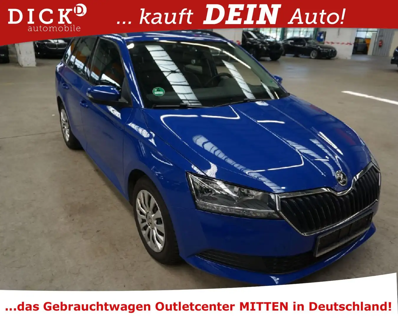 Skoda Fabia C Ambition 1.0TSI TEMP/SHZ/PDC/MFL/CARPLAY Blue - 2