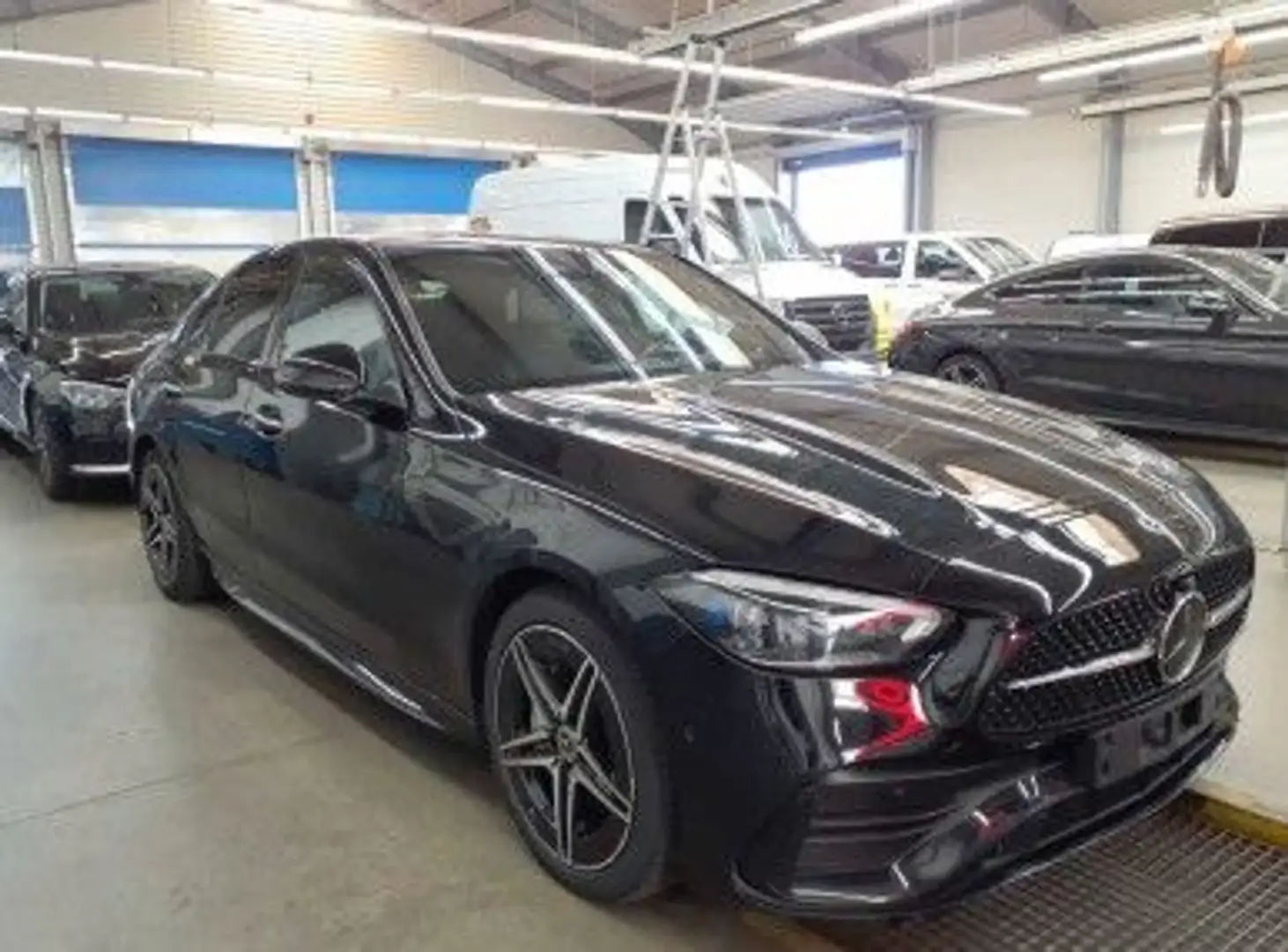 Mercedes-Benz C 200 Limo AMG LINE PANO*HEADUP*360*BURM 3D*18Z Negro - 2