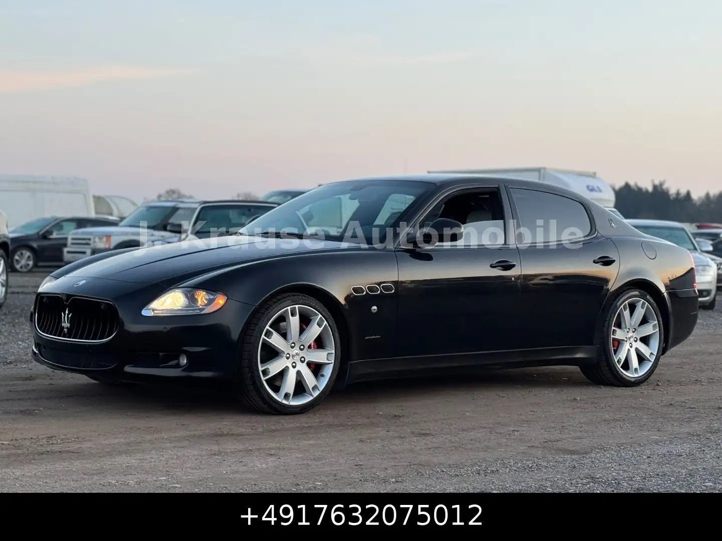 Maserati Quattroporte 4.7 V8 Sport GTS Automatik Schwarz - 2