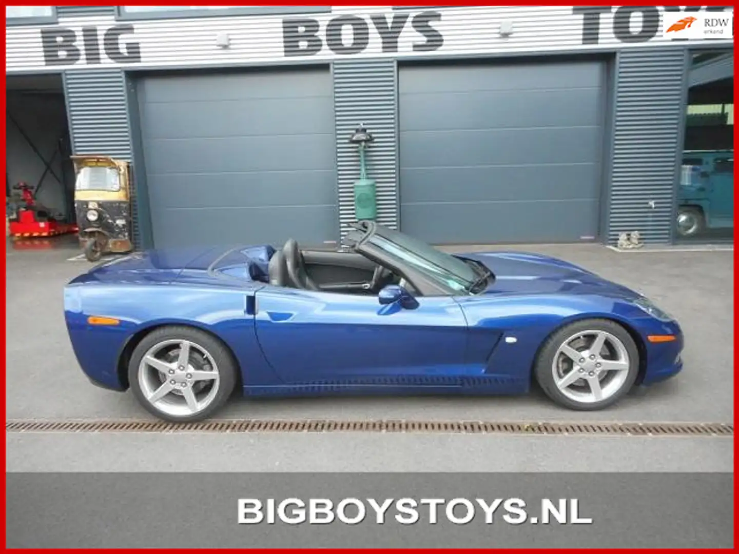 Chevrolet Corvette C6 CONVERTIBLE Bleu - 1