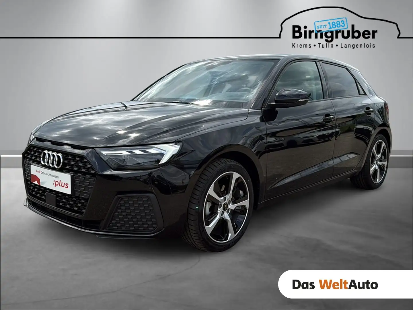 Audi A1 30 TFSI intense Schwarz - 1